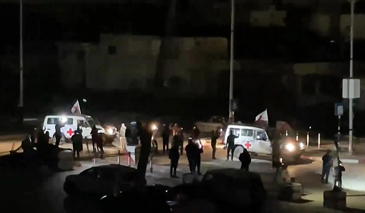 Hamas Released 13 Israeli Captives And Four Thai Hostages After A Delay Of Several Hours